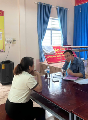 THÀNH VIÊN BAN ĐẠI DIỆN HĐQT NHCSXH XÃ PHƯỚC SƠN KIỂM TRA,...