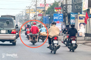 Xử lý nghiêm hành vi che biển số xe né camera giám sát