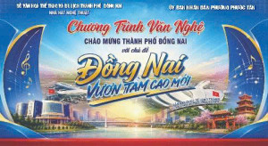 Chương trình biểu diễn nghệ thuật chào mừng thành lập thành phố Đồng Nai