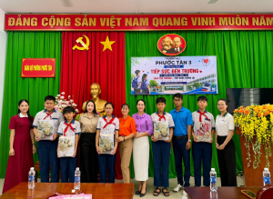 TRAO HỌC BỔNG ĐẦU NĂM HỌC – TIẾP SỨC ƯỚC MƠ, CHẮP CÁNH TƯƠNG...