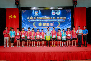 ĐỘI U15 THCS PHƯỜNG PHƯỚC TÂN GIÀNH GIẢI NHÌ GIẢI BÓNG ĐÁ U15 – HỌC SINH THCS CỤM THI ĐUA SỐ 1 NĂM 2026