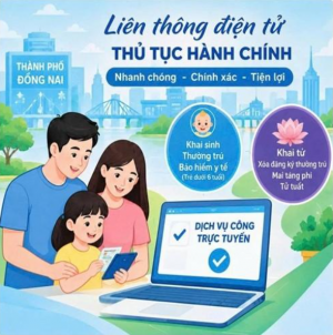 THÀNH PHỐ ĐỒNG NAI TRIỂN KHAI THỰC HIỆN LIÊN THÔNG ĐIỆN TỬ...
