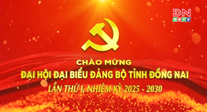 Chào mừng Đại hội Đại biểu Đảng bộ tỉnh Đồng Nai lần thứ I, nhiệm kỳ 2025-2030