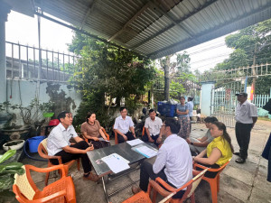 UBND xã Phước Thái tập trung vận động, giải phóng mặt bằng...