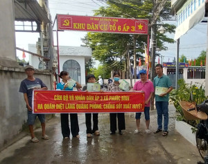 Các ấp trên địa bàn xã Phước Thái đồng loạt ra quân tuyên...