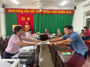 Phòng giao dịch Ngân hàng Chính sách xã hội Long Thành cơ bản hoàn thành các chỉ tiêu kế hoạch được giao 11 tháng năm 2025