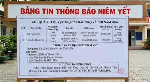 Hình ảnh thông báo khuyết tật