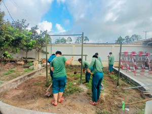 Ban CHQS xã Phước Thái đẩy mạnh tăng gia sản xuất, nâng cao đời sống dân quân