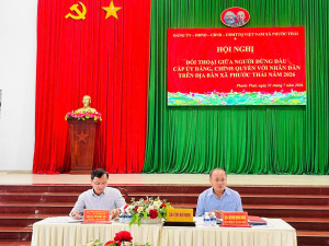 HỘI NGHỊ ĐỐI THOẠI TRỰC TIẾP GIỮA NGƯỜI ĐỨNG ĐẦU CẤP ỦY...
