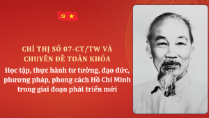 Đẩy mạnh học tập, thực hành tư tưởng, đạo đức, phương pháp,...