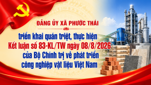 Đảng ủy xã Phước Thái triển khai Kết luận số 83-KL/TW của Bộ...