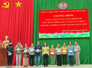 Phước Thái ra quân công tác Dân vận, lan tỏa tinh thần đoàn...