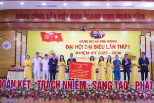 QUYẾT TÂM XÂY DỰNG PHÚ RIỀNG NGÀY MỘT KHỞI SẮC, GIỮ VỮNG XÃ ĐẠT CHUẨN NÔNG THÔN MỚI NÂNG CAO, THÂN THIỆN, NGHĨA TÌNH