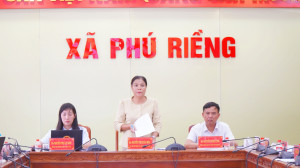 XÃ PHÚ RIỀNG HỌP RÚT KINH NGHIỆM CÔNG TÁC TỔ CHỨC ĐẠI HỘI ĐẠI BIỂU ĐẢNG BỘ XÃ LẦN THỨ I, NHIỆM KỲ 2025-2030