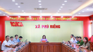 XÃ PHÚ RIỀNG THAM DỰ HỘI NGHỊ TRỰC TUYẾN TỔNG KẾT CÔNG TÁC CHUYỂN ĐỔI SỐ TRONG CÁC CƠ QUAN ĐẢNG NĂM 2025