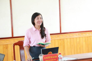 PHÓ BÍ THƯ THƯỜNG TRỰC ĐẢNG ỦY XÃ NGUYỄN THỊ LAN ANH LÀM VIỆC VỚI HỘI LHPN NỮ XÃ VỀ PHƯƠNG HƯỚNG, NHIỆM VỤ TRỌNG TÂM NĂM 2026