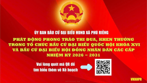PHÚ RIỀNG PHÁT ĐỘNG PHONG TRÀO THI ĐUA BẦU CỬ ĐẠI BIỂU QUỐC HỘI VÀ HĐND CÁC CẤP