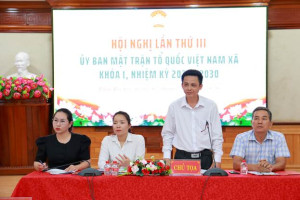 ỦY BAN MTTQ VIỆT NAM XÃ PHÚ RIỀNG TỔ CHỨC HỘI NGHỊ LẦN THỨ 3, NHIỆM KỲ 2025–2030