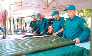 Ban CHQS xã Phú Riềng sẵn sàng tham gia Hội thi mô hình học cụ, vật chất huấn luyện năm 2026