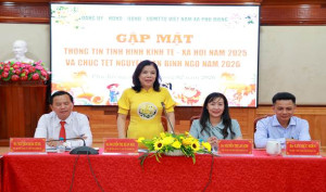 XÃ PHÚ RIỀNG GẶP MẶT, CHÚC TẾT, THÔNG BÁO TÌNH HÌNH KINH TẾ – XÃ HỘI NĂM 2025 ĐẾN NGUYÊN LÃNH ĐẠO VÀ CÁN BỘ CƠ SỞ