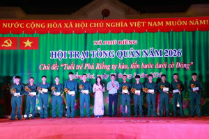 ĐÊM BẾ MẠC HỘI TRẠI TÒNG QUÂN 2026: ẤM TÌNH QUÊ, SÁNG CHÍ TRAI PHÚ RIỀNG