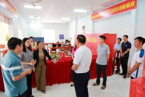 XÃ PHÚ RIỀNG ĐÃ SẴN SÀNG CHO NGÀY HỘI NON SÔNG 15-3