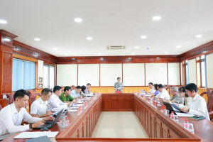 XÃ PHÚ RIỀNG: GIAO BAN CÔNG TÁC NỘI CHÍNH VÀ PHÒNG, CHỐNG THAM NHŨNG, LÃNG PHÍ, TIÊU CỰC QUÝ I/2026