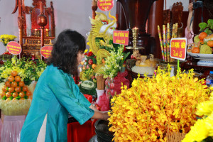 TRANG TRỌNG LỄ GIỖ QUỐC TỔ TẠI XÃ PHÚ RIỀNG