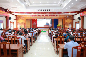 XÃ PHÚ RIỀNG THAM DỰ HỘI NGHỊ TRỰC TUYẾN TẬP HUẤN TRIỂN KHAI THỦ TỤC HÀNH CHÍNH CỦA ĐẢNG TRÊN MÔI TRƯỜNG ĐIỆN TỬ