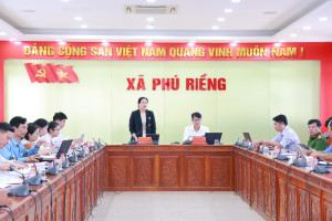 ĐOÀN KIỂM TRA LIÊN NGÀNH THÀNH PHỐ ĐỒNG NAI KIỂM TRA CÔNG TÁC AN TOÀN THỰC PHẨM TẠI XÃ PHÚ RIỀNG
