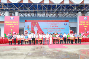 Xã Phú Riềng tổ chức Đại hội thể dục thể thao xã lần thứ I