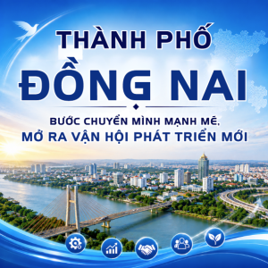 Thành phố Đồng Nai – Bước chuyển mình mạnh mẽ, mở ra vận hội phát triển mới