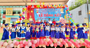 Trường Mẫu giáo Phú Riềng đỏ tổng kết năm học 2025 – 2026