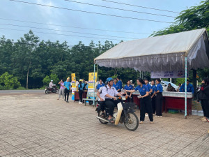 Đoàn xã Phú Riềng đồng hành cùng sĩ tử thi tốt nghiệp THPT năm 2026