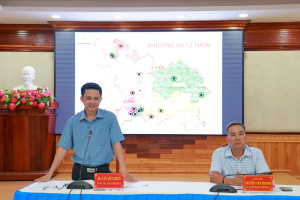 MTTQ XÃ PHÚ RIỀNG TỔ CHỨC HỘI NGHỊ PHẢN BIỆN XÃ HỘI ĐỐI VỚI DỰ THẢO ĐỀ ÁN SẮP XẾP THÔN TRÊN ĐỊA BÀN XÃ