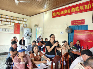HỌP DÂN TRIỂN KHAI DỰ ÁN NÂNG CẤP, MỞ RỘNG ĐƯỜNG N3A (TỪ ĐT.741 – TÂN BÌNH – TÂN HÒA)