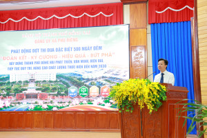 Trung tâm Phục vụ Hành chính công xã: Quyết tâm nâng cao chất lượng phục vụ Nhân dân trong đợt thi đua 500 ngày đêm