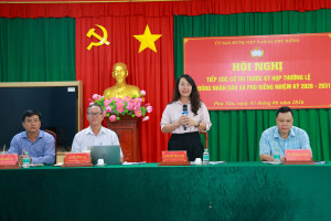 TỔ ĐẠI BIỂU SỐ 02 HĐND XÃ PHÚ RIỀNG TIẾP XÚC CỬ TRI TRƯỚC KỲ HỌP GIỮA NĂM 2026