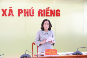 Xã Phú Riềng đánh giá, xếp loại cán bộ lãnh đạo, quản lý quý II/2026 thuộc diện Ban Thường vụ Thành ủy quản lý