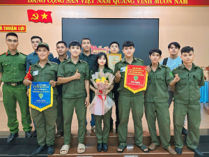 Xã Phú Riềng đạt giải nhì toàn đoàn tại hội thi lực lượng tham gia bảo vệ an ninh, trật tự ở cơ sở giỏi cụm số 11 lần thứ I, năm 2026