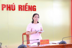 XÃ PHÚ RIỀNG: GIAO BAN CÔNG TÁC NỘI CHÍNH VÀ PHÒNG, CHỐNG THAM NHŨNG, LÃNG PHÍ, TIÊU CỰC 6 THÁNG ĐẦU NĂM 2026