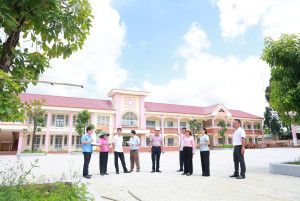 ĐẢM BẢO TIẾN ĐỘ SỬA CHỮA, NÂNG CẤP TRƯỜNG THCS NGUYỄN DU PHỤC VỤ NĂM HỌC 2026–2027