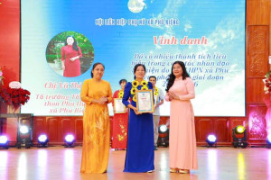 Đồng chí Vũ Thị Hồng Vân – Tấm gương đảng viên tận tụy, trách nhiệm vì cộng đồng