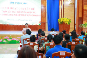 ĐOÀN KẾT LÀ MỆNH LỆNH TỪ TRÁI TIM ĐỂ THỰC HIỆN MỤC TIÊU CHUNG
