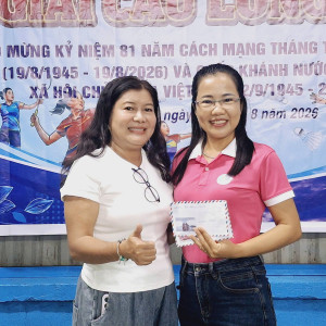 CHI HỘI PHỤ NỮ PHÚ THỊNH TỔ CHỨC GIẢI CẦU LÔNG CHÀO MỪNG QUỐC KHÁNH 2/9