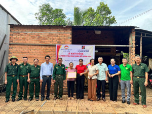 KHỞI CÔNG NHÀ ĐẠI ĐOÀN KẾT – CHUNG TAY VÌ CUỘC SỐNG ẤM NO