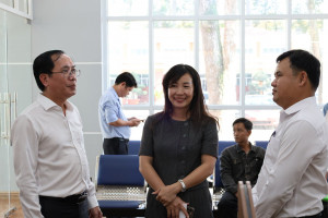 HĐND xã Phú Riềng học tập, trao đổi kinh nghiệm tại HĐND phường Xuân Lập