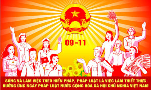 Hưởng ứng Ngày pháp luật Việt Nam (09/11)