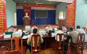 Ngân hàng chính sách xã hội Phú Riềng ( Điểm Giao dịch Phước Tân) đảm bảo thông suốt dòng vốn tín dụng chính sách.