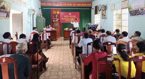 TỔ CHỨC ĐIỂM HỘI NGHỊ BAN CTMT THÔN PHÚ LÂM NHIỆM KỲ 2025 - 2030